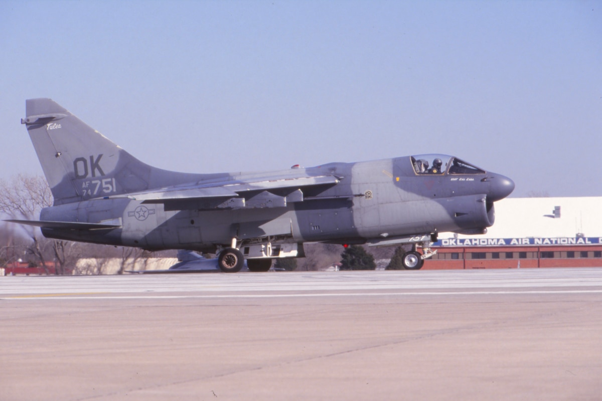 TINKER HISTORY: Ling-Temco-Vought A-7 Corsair II aircraft > Tinker