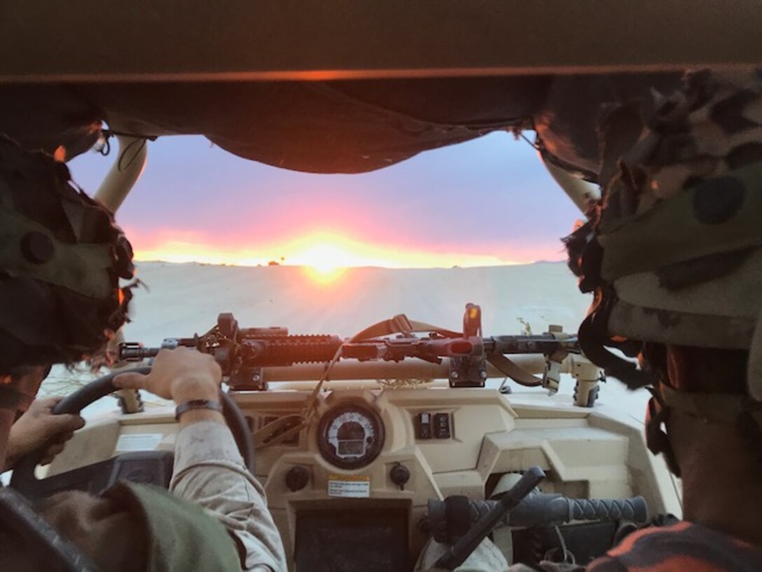 Company E conduct a training exercise at the National Training Center, Ft. Irwin, Calif.