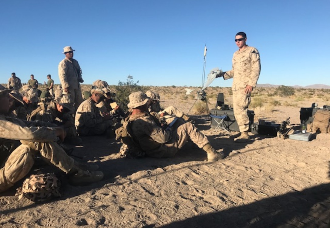 Echo Company training exercise at the National Training Center, Ft. Irwin, CA