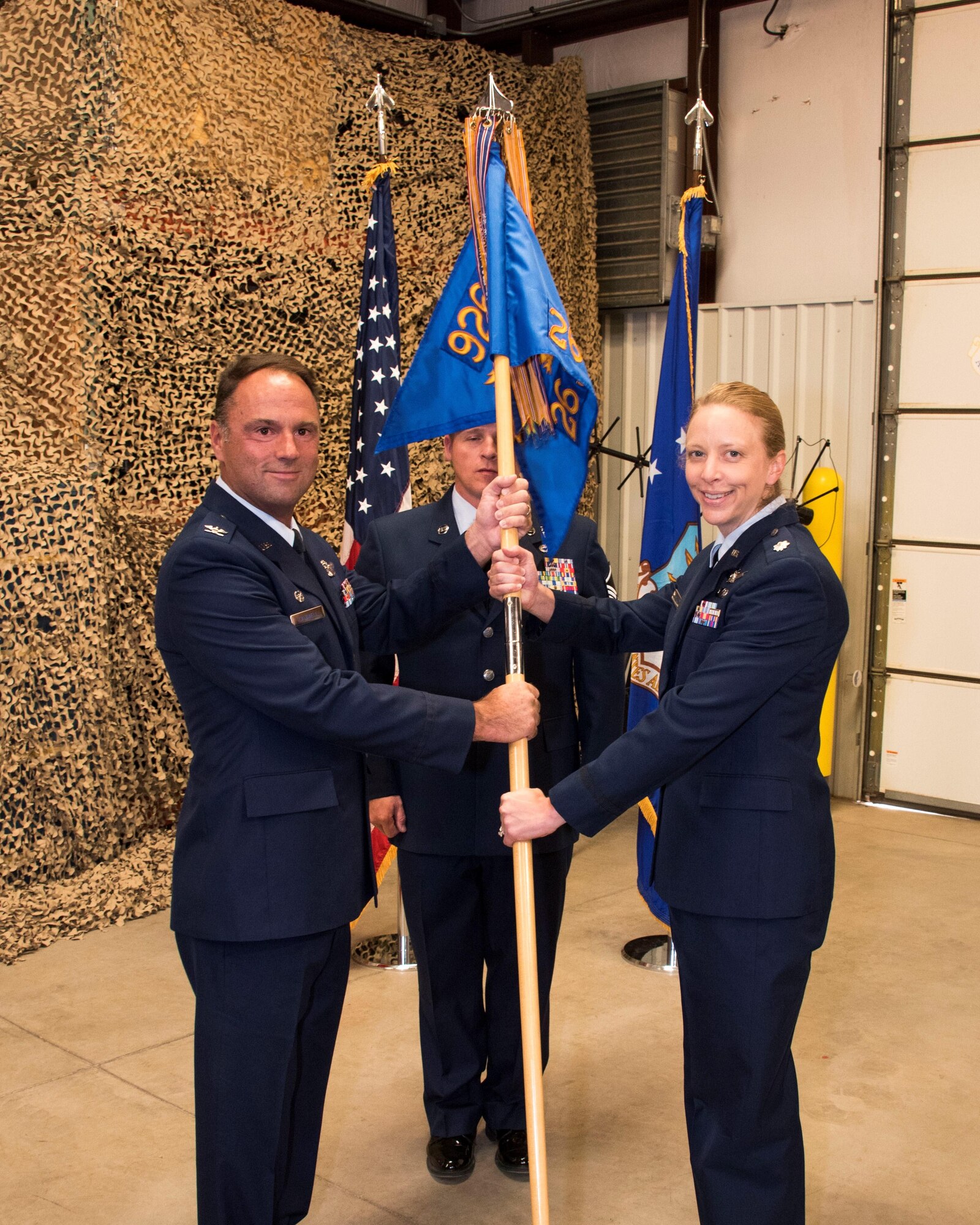 Lt. Col. Laura Kohake takes command of 26th Space Aggressor Squadron