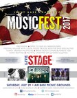 A free concert featuring the bands 3 Doors Down, Thompson Square and Linkin’ Bridge (accompanied by Azul Experience) will be held at the picnic grounds on the Air Base July 29. Music Fest 2017 is open to all DOD ID cardholders and their families and will include a festival village with local food vendors, booths and family-friendly activities. The event opens at 3 p.m. with music performances beginning at 5 p.m.

