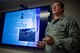 Airman 1st. Class Mathew Brummel, with the 932nd Airlift Wing Operations Group as a support Airman, shares his Airman's Story July 7, 2017 during the Wing Review meeting held in the 932nd Airlift Wing headquarters building, Scott Air Force Base, Illinois. 