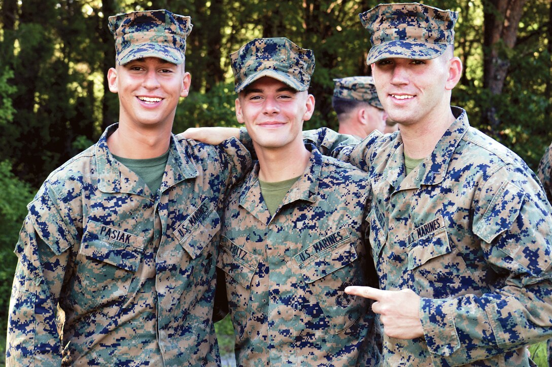 Lance Cpl. Fritz couldn't help but pull some of his fellow Marines aside to capture what it means to be a part of the tribe.