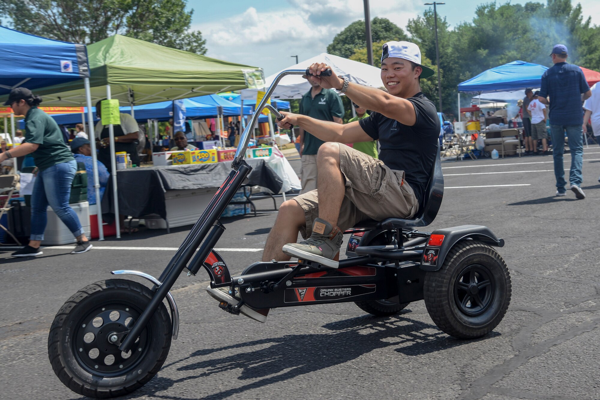 More than 1,000 spectators came to see the Scott Air Force Base Centennial Car Show on July 14 at the Scott Event Center. The show featured unique vehicles from approximately 160 participants. Volunteers from Team Scott served food and refreshments, and augmentees assisted the Security Forces in guiding traffic.