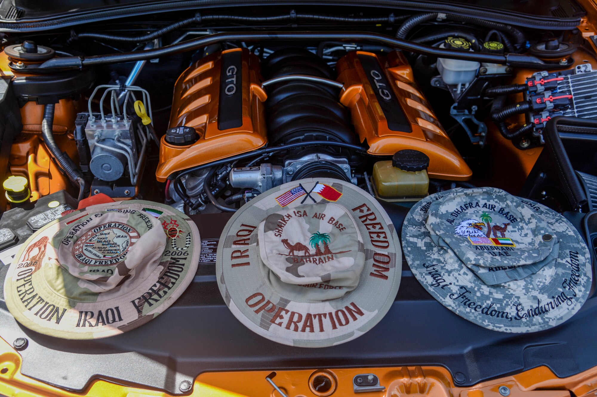 More than 1,000 spectators came to see the Scott Air Force Base Centennial Car Show on July 14 at the Scott Event Center. The show featured unique vehicles from approximately 160 participants. Volunteers from Team Scott served food and refreshments, and augmentees assisted the Security Forces in guiding traffic.
