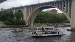 170718-N-8855D-001 MINNEAPOLIS, MI (July 18, 2017) - Rear Adm. Fritz Roegge, commander, Submarine Force, U.S. Pacific Fleet, participates in a wreath laying ceremony commemorating the  I-35W bridge collapse as part of Minneapolis/St. Paul Navy Week events.   (U.S. Navy photo by Lt. Lorna Mae Devera/Released) 