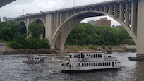 170718-N-8855D-001 MINNEAPOLIS, MI (July 18, 2017) - Rear Adm. Fritz Roegge, commander, Submarine Force, U.S. Pacific Fleet, participates in a wreath laying ceremony commemorating the  I-35W bridge collapse as part of Minneapolis/St. Paul Navy Week events.   (U.S. Navy photo by Lt. Lorna Mae Devera/Released) 