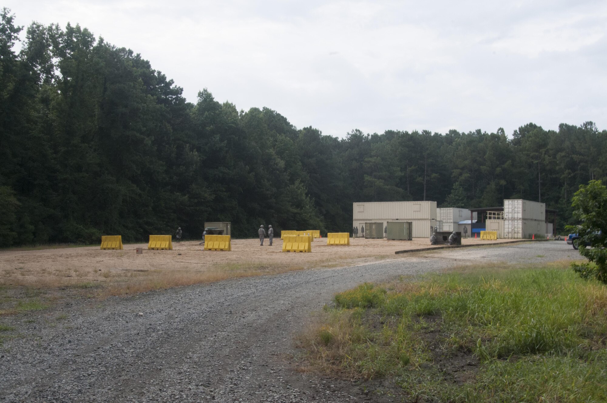 A landscape view of the “shoot, move and communicate” training area on July 16, 2017, at Seymour Johnson Air Force Base, North Carolina. (U.S. Air Force photo by Senior Airman Jeramy Moore)
