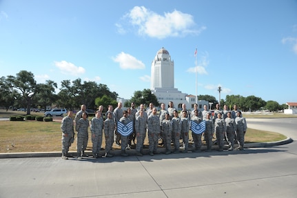 The Tech. Sgt. promotion selection release promotes, Joint Base San Antonio-Randolph, July 20, 2017.