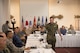 U.S. Marine Corps Sgt. Maj. Anthony Spadaro, U.S. Pacific Command senior enlisted leader, speaks during the bilateral Senior Enlisted Leader (SEL) Symposium at Yokota Air Base, Japan, July 13, 2017. Spadaro spoke to senior enlisted leadership between U.S. and Japan about the PACOM area of responsibility. The symposium was a two-day event in which USFJ and JSDF component SELs discuss various enlisted leadership development programs enhancing the coordination between U.S. and Japan along with other topics of mutual concern throughout the Indo-Asia-Pacific region. (U.S. Air Force photo by Yasuo Osakabe)