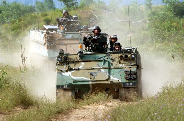 Ohio National Guard’s 37th Infantry Brigade Combat Team celebrates a ...