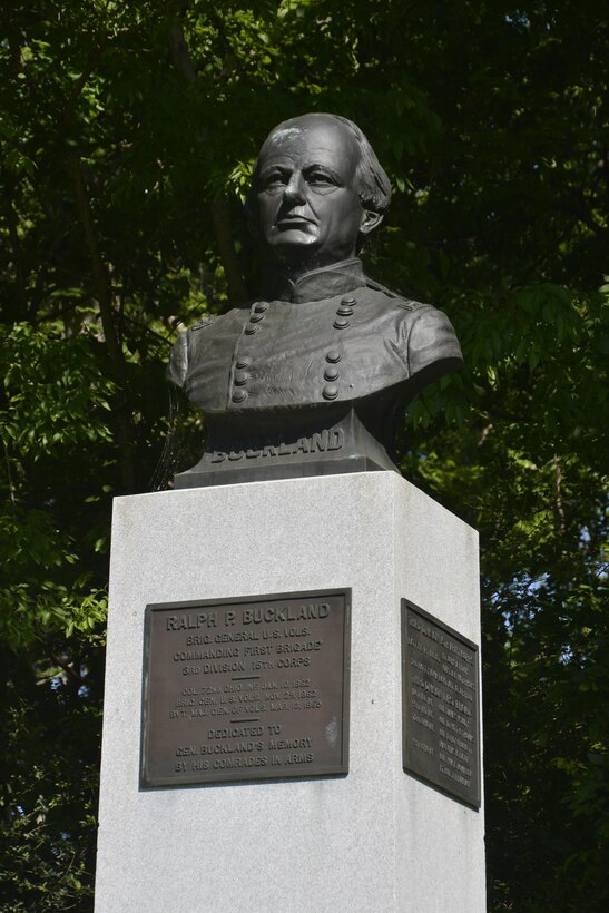 Buckland’s Approach was named in honor of brigade commander Brig. Gen. Ralph P. Buckland, a pre-war lawyer whose partner in the practice was Rutherford B. Hayes. Sappers of Buckland’s and Joseph A. J. Lightburn’s brigades sunk an approach toward the Graveyard Road entrance to Vicksburg.