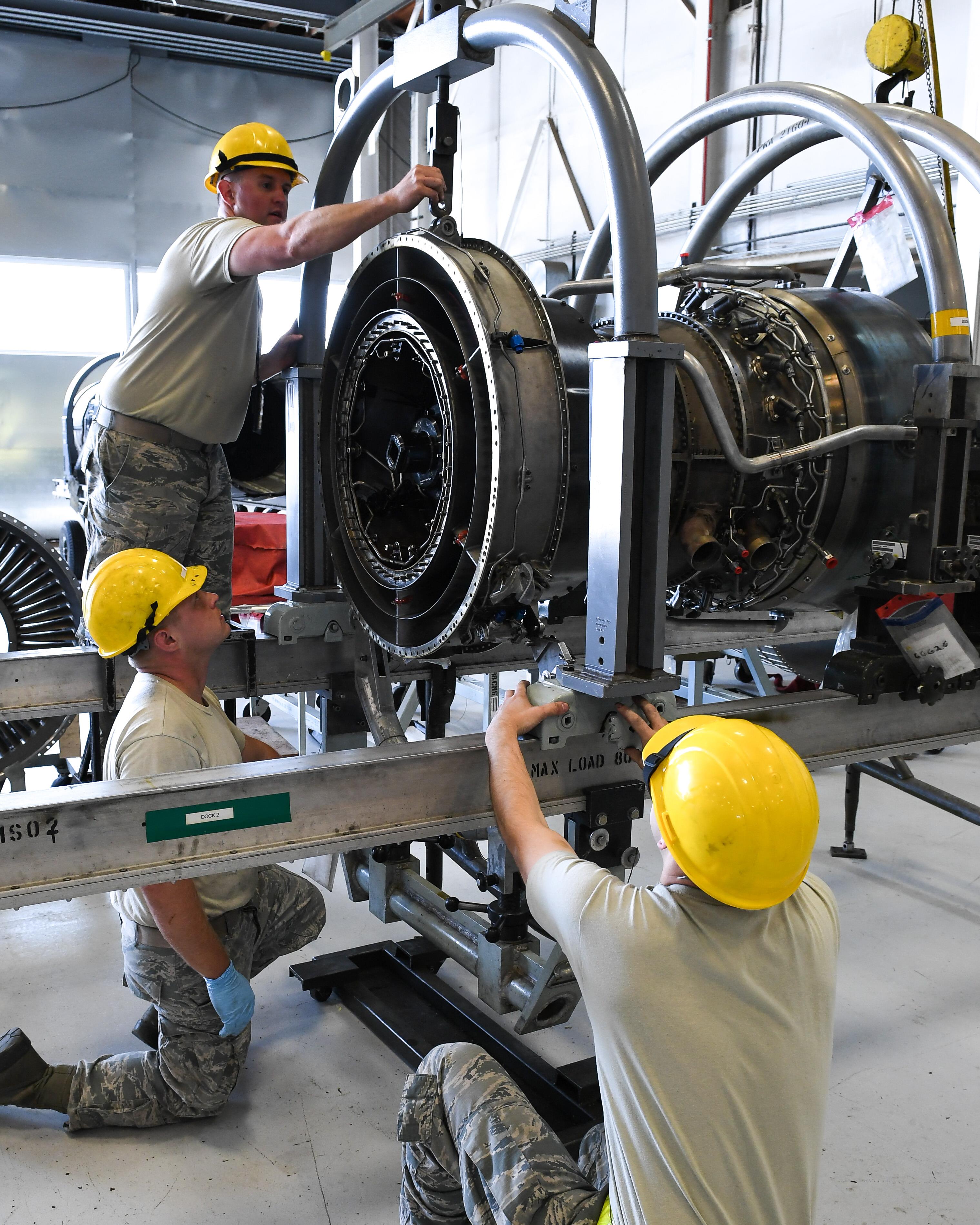 Total Force Airmen provide F-16 jet engine expertise > Hill Air Force ...