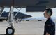 U.S. Air Force Senior Airman Daniel Kulick, 337th Test and Evaluation Squadron B-1 crew chief, prepares to launch a jet at Nellis Air Force Base, Nev., June 14, 2017. The 337th TES comes to Nellis twice a year to fly with students, and instructors, at the U.S. Air Force Weapons School. 