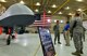 Secretary of the Air Force Heather Wilson is briefed on the Block 5 MQ-9 Reaper by Staff Sgt. Stephen, 432nd Aircraft Maintenance Squadron crew chief, July 19, 2017, at Creech Air Force Base, Nev. Wilson was able to interact with members of the 432nd Wing and learn about their mission. (U.S. Air Force photo/Senior Airman Christian Clausen)