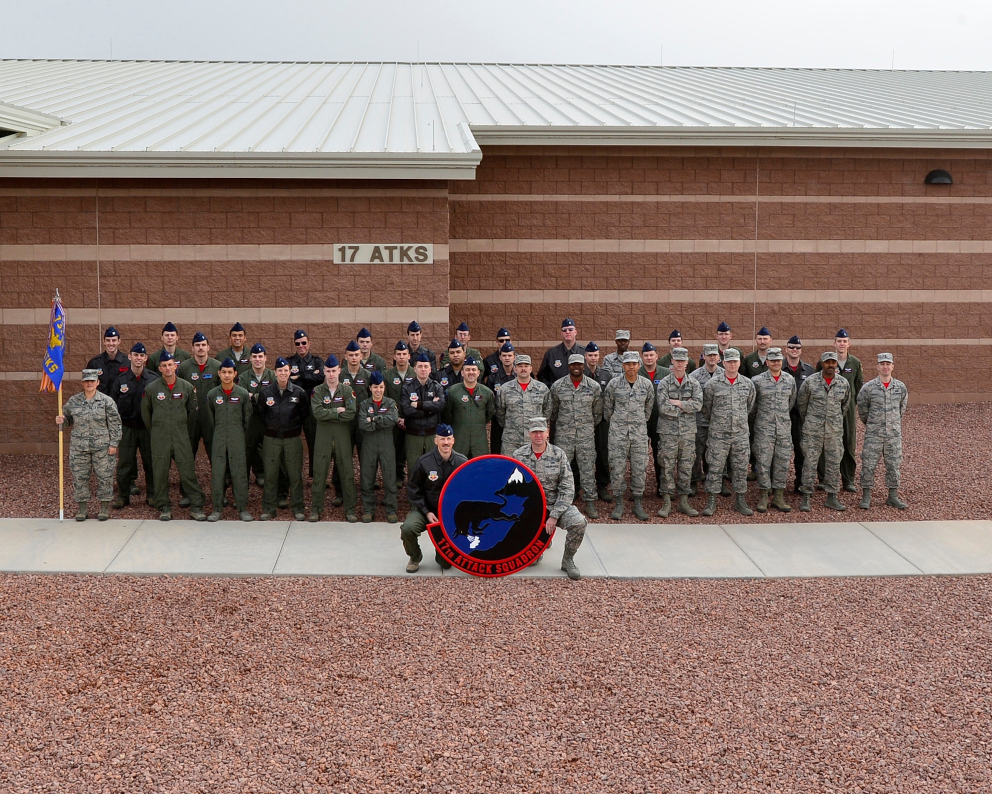 For the past 75 years, the 17th Attack Squadron Bulls have played an integral part in the defense of the nation by providing combatant commanders with reconnaissance capabilities, and more recently, with precision attack capabilities. (U.S. Air Force photo/Senior Airman Christian Clausen)