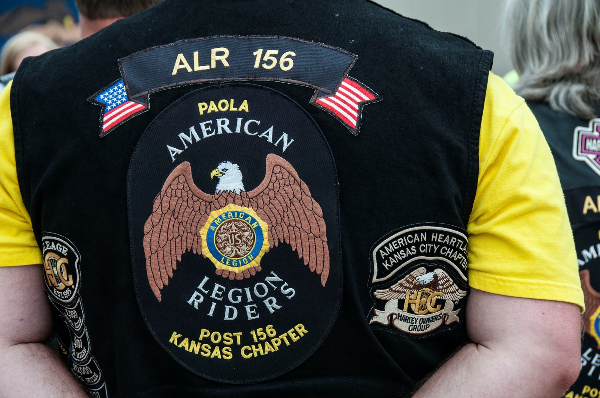 Paola Legion Riders show appreciation for 190th Airmen, mission