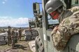 Sgt. Alex Head, 390th Engineer Company, Chattanooga, Tenn., moves concreate slabs during Resolute Castle 17 at Cincu, Romania, July 15, 2017. These slabs will be used as firing positions for tanks at the training facility Head is helping construct. The facility will provide Allied forces the opportunity to prepare for potential conflict. The entire operation is led by U.S. Army Reserve engineers, who moved Soldiers and equipment from the U.S. to Romania over a period of several weeks to complete the training facility. Resolute Castle improves interoperability, enhances confidence and security assurance between partner nations, while improving infrastructure, capability and capacity at select locations throughout Europe. (U.S. Army Reserve photo by Staff Sgt. Felix R. Fimbres)