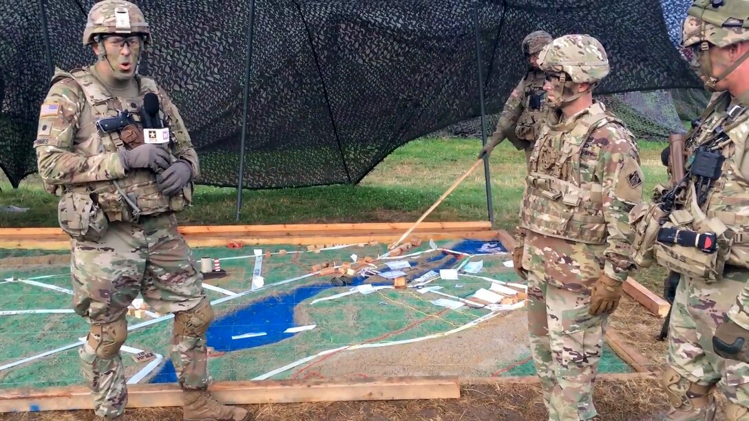 Lt. Gen. Semonite discusses operations with the 2nd Cavalry Regiment Engineer Squadron in Romania. Click below to view...