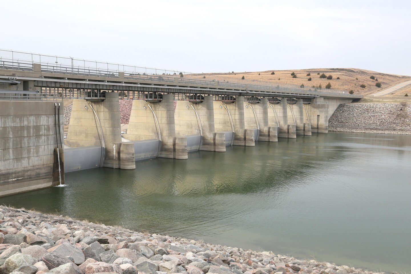 Lake Oahe Spillway Gates