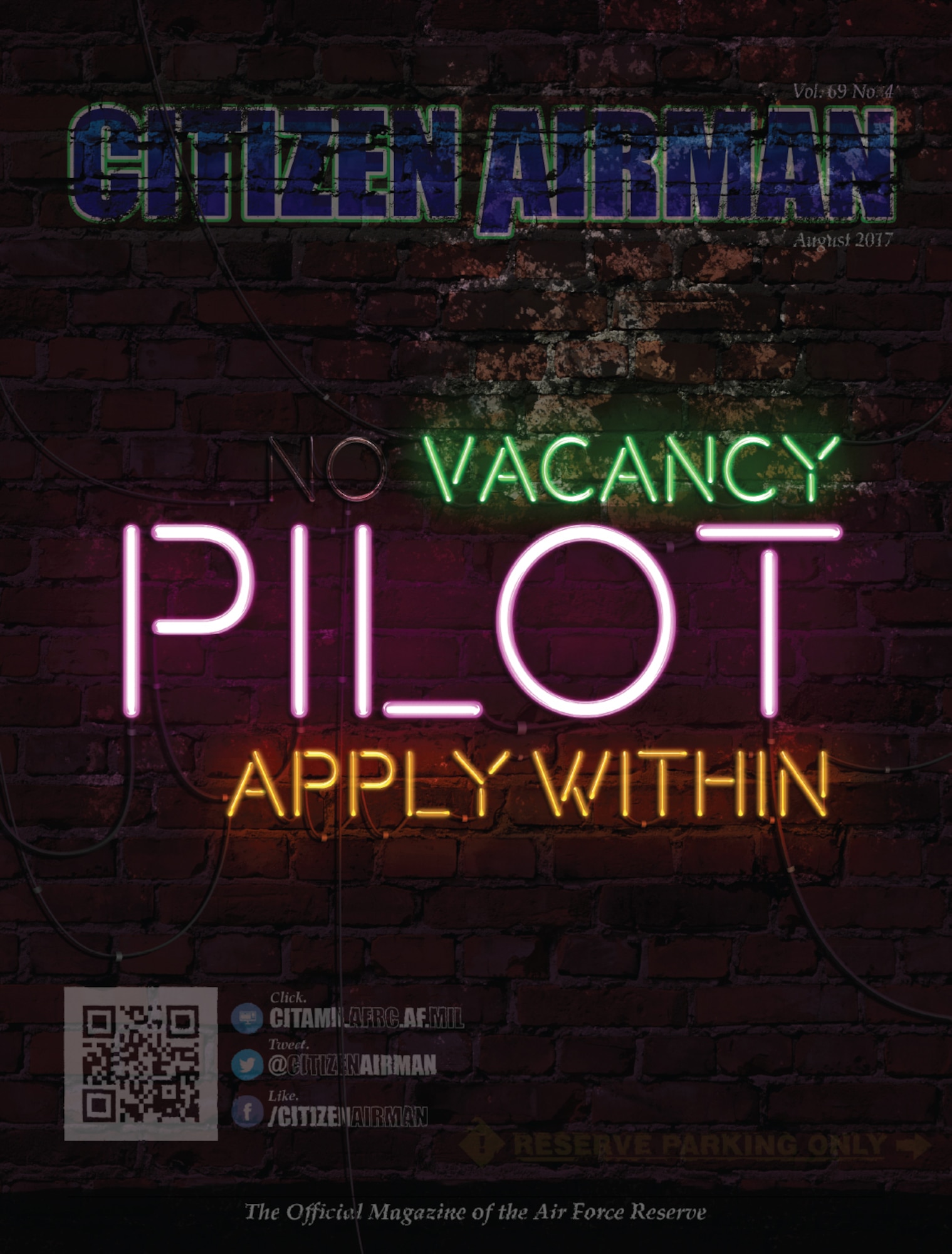 The August issue of Citizen Airman magazine is available on the web at http://www.citamn.afrc.af.mil/.