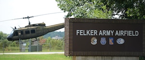 Felker Army Airfield at Joint Base Langley-Eustis, Va., has several upcoming construction projects planned in order to keep up with growing mission demands and to ensure the safety and security of personnel, aircraft and the airfield environment. Included in these projects are new access gates, a cell tower, a new bulk fuel facility and an aviation complex. (U.S. Air Force photo/Staff Sgt. Teresa J. Cleveland)