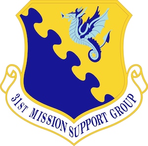 31st Mission Support Group Sheild
