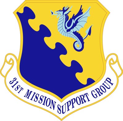 31st Mission Support Group Sheild