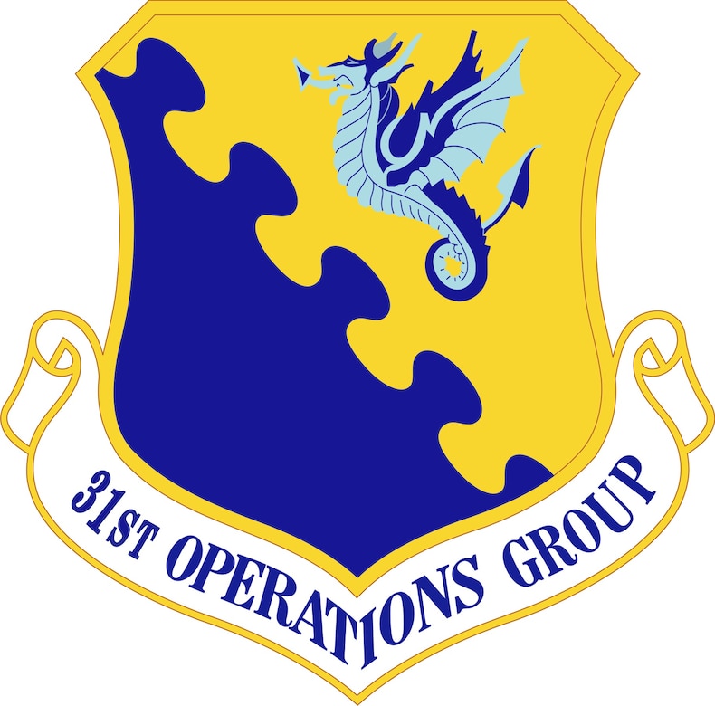 31st Operations Group Aviano Air Base Fact Sheet Display 