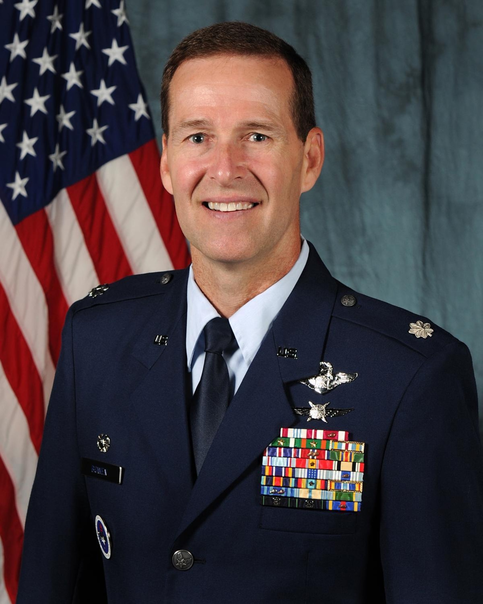 Lt. Col. Ray Bowen, Air Mobility Command, retires this year after a career with both the Navy and Air Force.