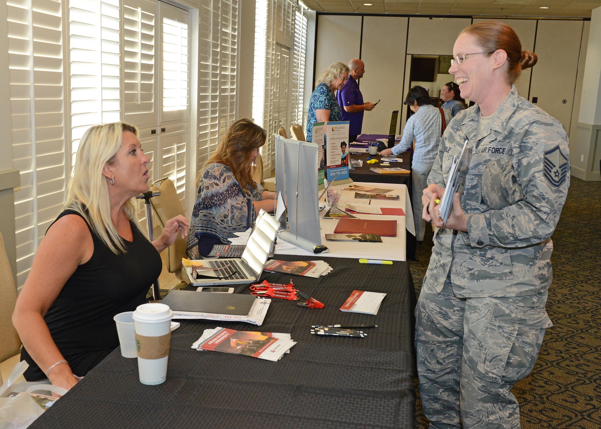 Fair teaches people about education opportunities > Edwards Air Force ...