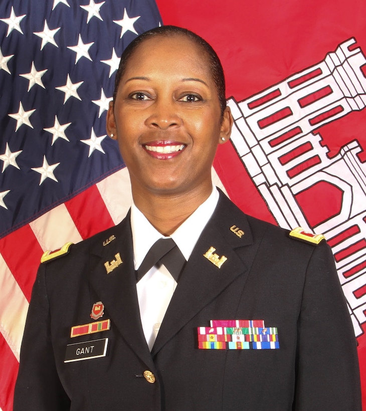 Col. Antoinette Gant assumed command of the U.S. Army Corps of Engineers, Louisville District, on July 27, 2017, where she provides strategic direction, command and control for the district in execution of civil, military and environmental programs.