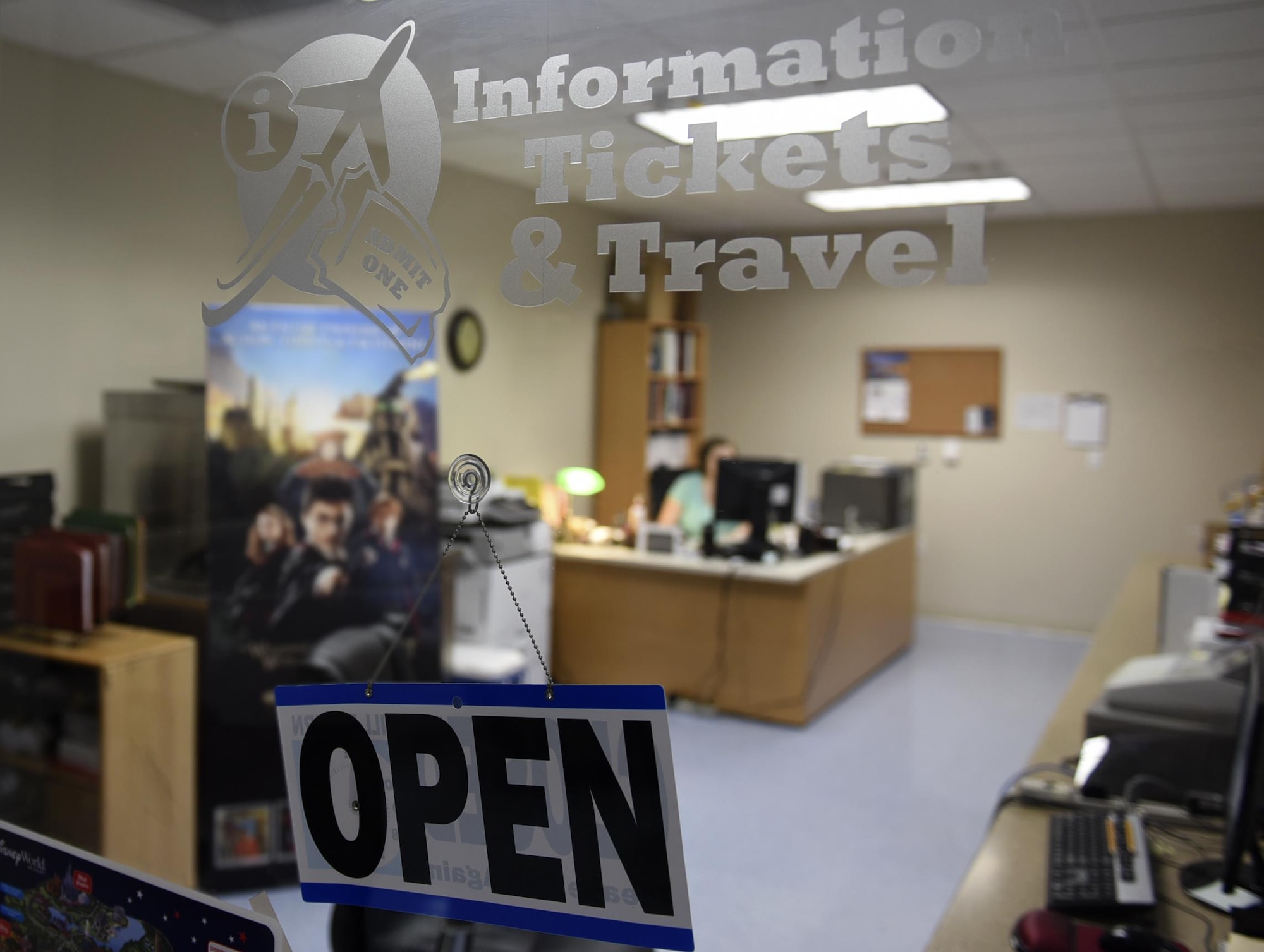 The Information, Tickets and Travel office in the Walters Community Support Center on Little Rock Air Force Base, Ark., provides discounted tickets and travel options for local and worldwide attractions. Arkansas and the surrounding regions have a variety of scenic destinations for service members to visit. (U.S. Air Force photo by Airman 1st Class Kevin Sommer Giron)