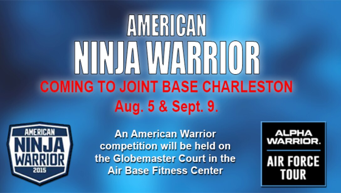 An American Warrior competition will be held on the Globemaster Court in the Air Base Fitness Center Aug. 5 and Sept. 9. The American Warrior competition takes place on a functional fitness-based obstacle course similar to the courses seen on the NBC television show, “American Ninja Warrior.” The course will be installed on the Globemaster Court at the air base fitness center. (U.S. Air Force Graphic / Michael Dukes)