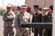 U.S. Air Force Maj. Gen. Michael Stencel, Adjutant General, Oregon, Lt. Gen. Scott Rice, Director of the Air National Guard, 173rd Fighter Wing leadership, and distinguished visitors browse the vendor tents during Sentry Eagle, July 22, 2017, at Kingsley Field in Klamath Falls, Oregon. The Sentry Eagle Exercise was conducted simultaneously with an open house event open to the public. (U.S. Air National Guard photo by Staff Sgt. Penny Snoozy)