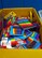 Markers rest in a box during the Back to School Brigade, July 26,2017, at Moody Air Force Base, Ga. Operation Homefront teamed up with local businesses to donate approximately $1,500 worth of school supplies. (U.S. Air Force photo by Airman Eugene Oliver)