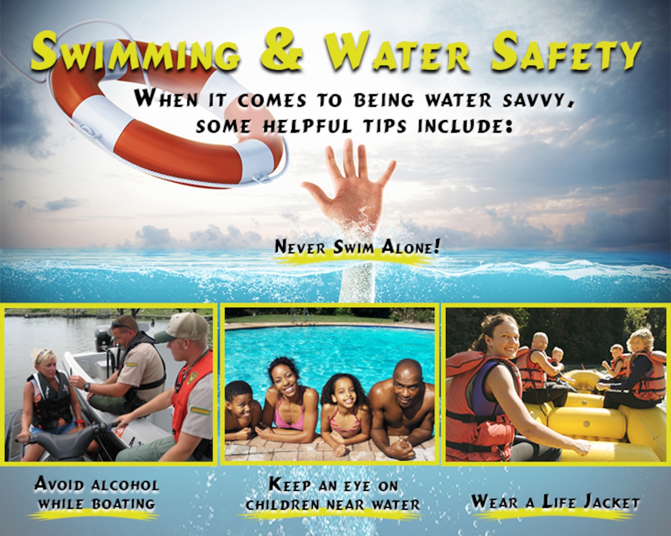 The Air Force’s Summer Safety Campaign is winding down to its conclusion Labor Day weekend, but there are still plenty of opportunities for Airmen and their families to go out and enjoy the great outdoors before vacation ends and the school year begins.