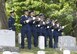 Service members render full honors for retired Col. Freeman Bruce Olmstead’s funeral at Arlington National Cemetery, Arlington, Va. July 27, 2017. Olmstead, an Air Force veteran and prisoner of war survivor, passed away Oct. 14, 2017.  (US Air Force Photo/Andy Morataya)