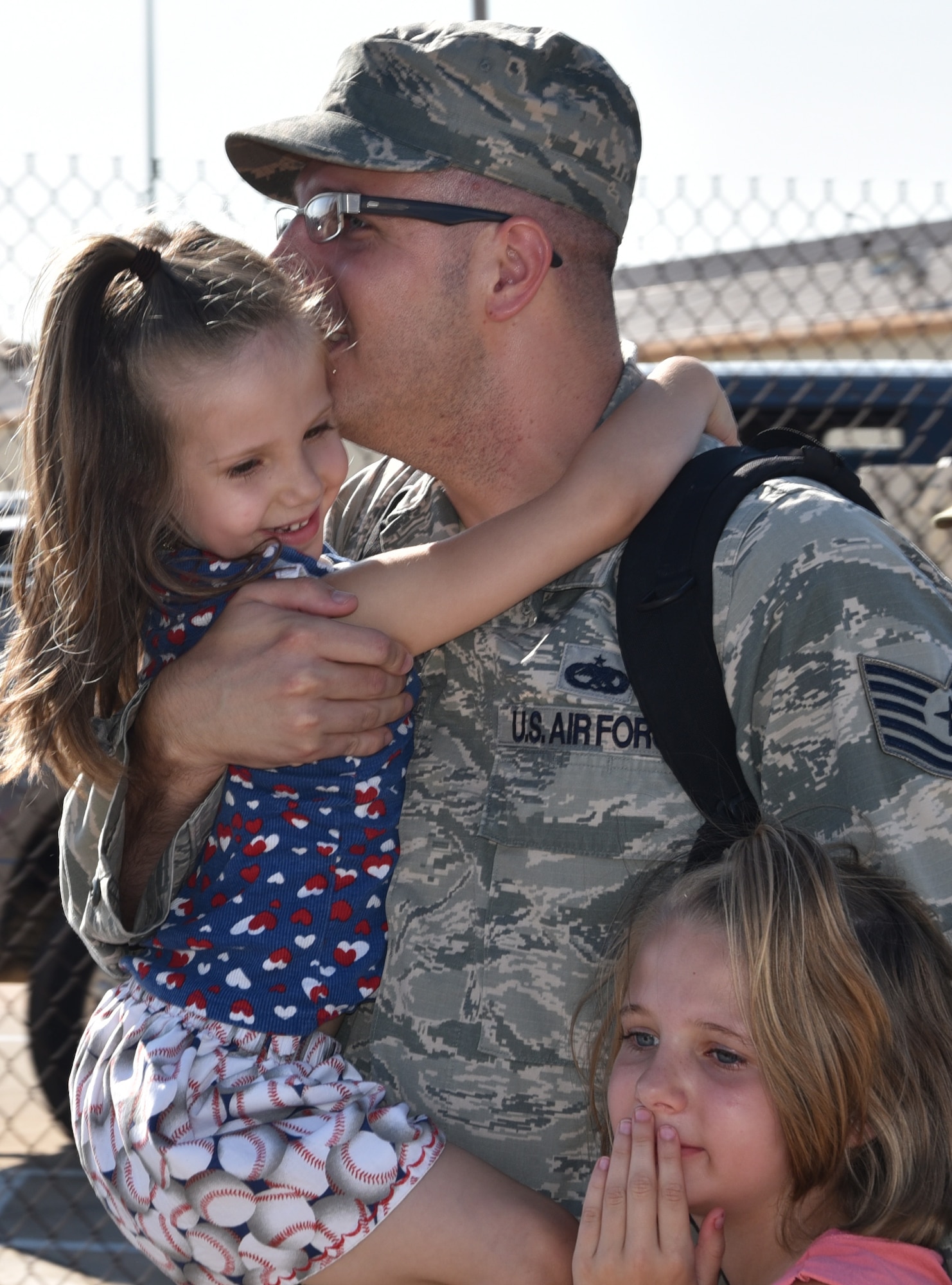 Approximately 160 members of the 964th Airborne Air Control Squadron returned to Tinker on 19 Jul 17, after more than four months of deployment to Southwest Asia.  Hundreds of family members, friends and squadron teammates were on hand to welcome them home. 