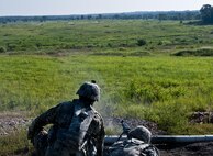 U.S. Army Reserve Soldiers with the 463rd FSC, Engineer Battalion, 411th Engineer Brigade and the 844th HHC, Engineer Battalion, 926th Engineer Brigade, 412th Theater Engineer Command, familiarize with and qualify fire the M240 machine gun and M249 Squad Automatic Weapon during River Assault 2017 at Fort Chaffee Maneuver Center, Ark., July 25, 2017. River Assault 2017 is a two-week extended combat training exercise held July 15-28 focusing on technical skills, of various service members, culminating with the construction of a floating improved ribbon bridge across the Arkansas River.  (U.S. Army Reserve Photo by Staff Sgt. Roger Ashley)