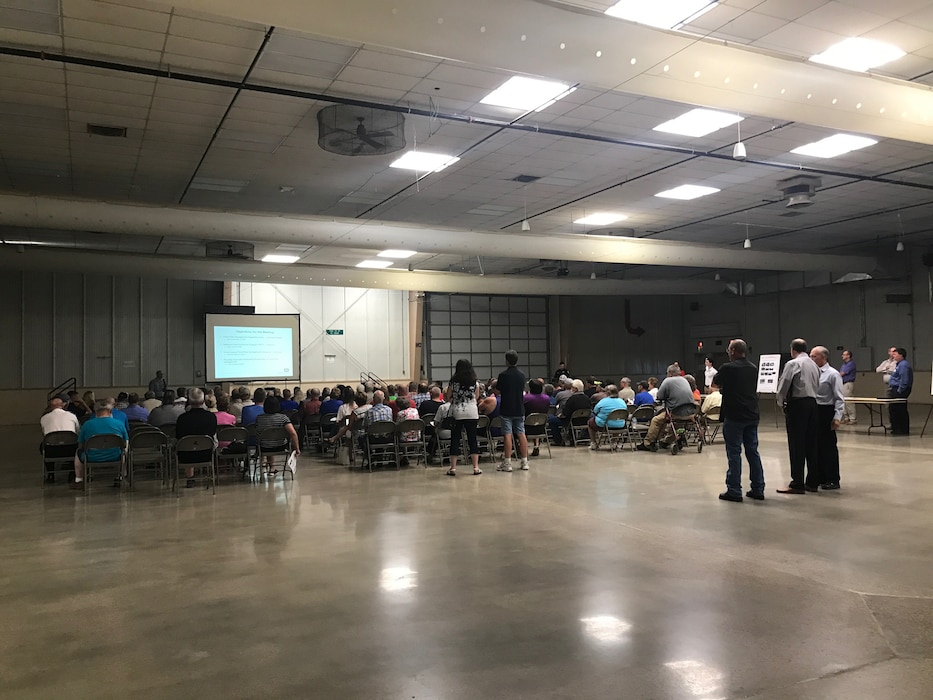 The Omaha District, in cooperation with the City of Fremont, Village of Inglewood, Dodge County and Lower Platte North Natural Resources District, held an information meeting on Monday, July 24, 2017 in Fremont to discuss potential nonstructural flood risk management solutions.