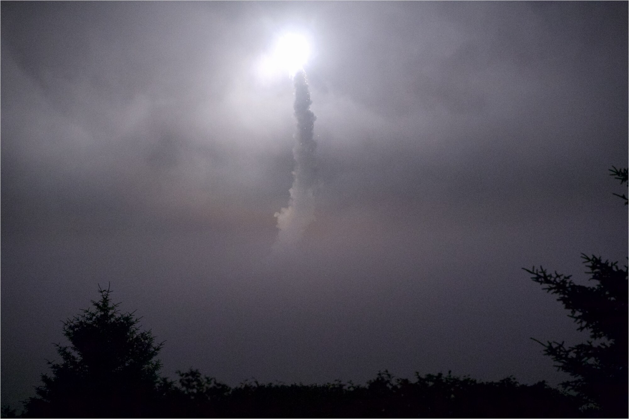 A Terminal High Altitude Area Defense (THAAD) interceptor is launched from the Pacific Spaceport Complex Alaska in Kodiak, Alaska, during Flight Experiment THAAD (FET)-01 on July 30, 2017 (EDT). During the test, the THAAD weapon system successfully intercepted an air-launched, medium-range ballistic missile (MRBM) target.