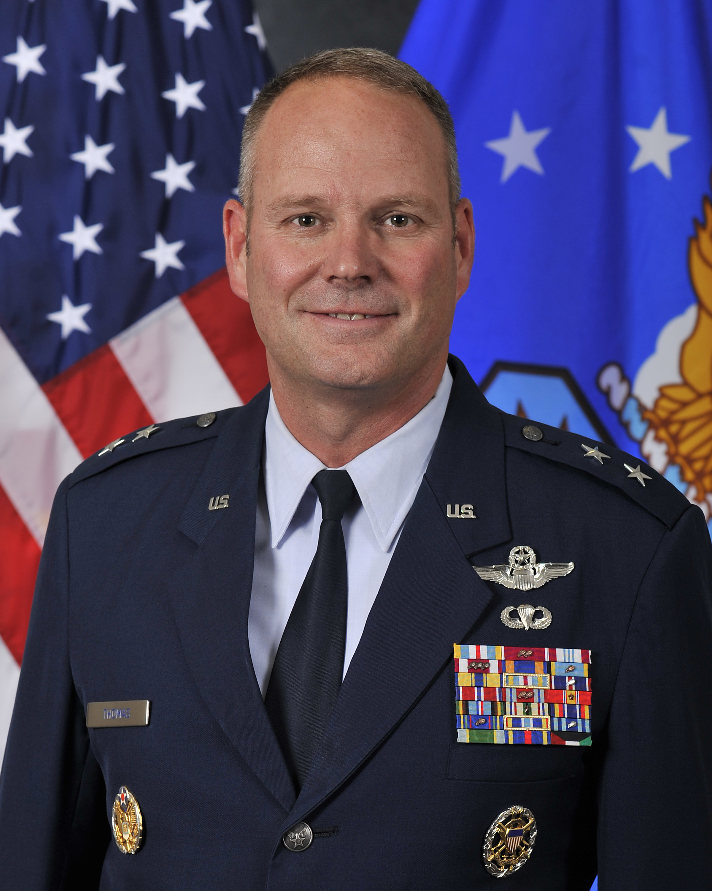 MAJOR GENERAL JON T. THOMAS > U.S. Air Force > Biography Display