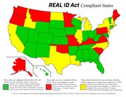 Please see above graphic detailing updates to Real ID Act. (Graphic courtesy of Mr. Glenn Robertson)