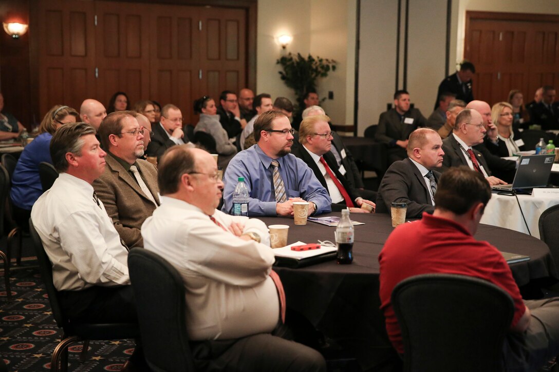The Cartridge Actuated Device/Propellant-Actuated Device (CAD/PAD) Joint Program Office (JPO) hosted its 2017 CAD/PAD Industry Summit on Joint Base Andrews, April 28-29, to discuss new initiatives as well as  current and emerging requirements in the field.  U.S. Navy Photo by Matthew Poynor.