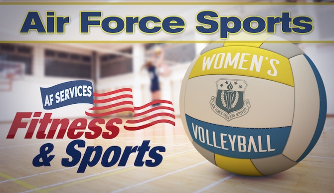 Air Force sports women's volleyball