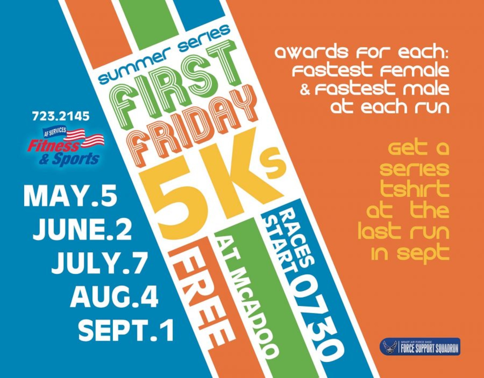 First Friday 5Ks promote fitness > Minot Air Force Base > Article Display