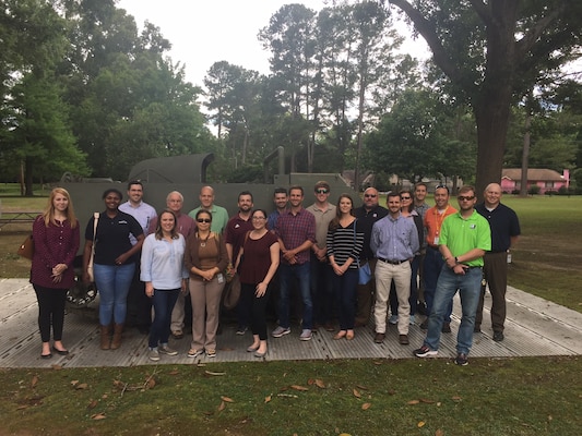 Members of the Mississippi Engineering Society recently toured the U.S. Army Engineer Research and Development Center in Vicksburg, Mississippi to learn more about the ERDC and its capabilities. According to the MES website, the society’s members include professional (licensed) engineers, engineer interns, engineering students and experienced graduate engineers from all disciplines of the profession. MES members work in industry, government, private practice, construction and education. The MES was founded in 1939 and chartered by the National Society of Professional Engineers in 1956.