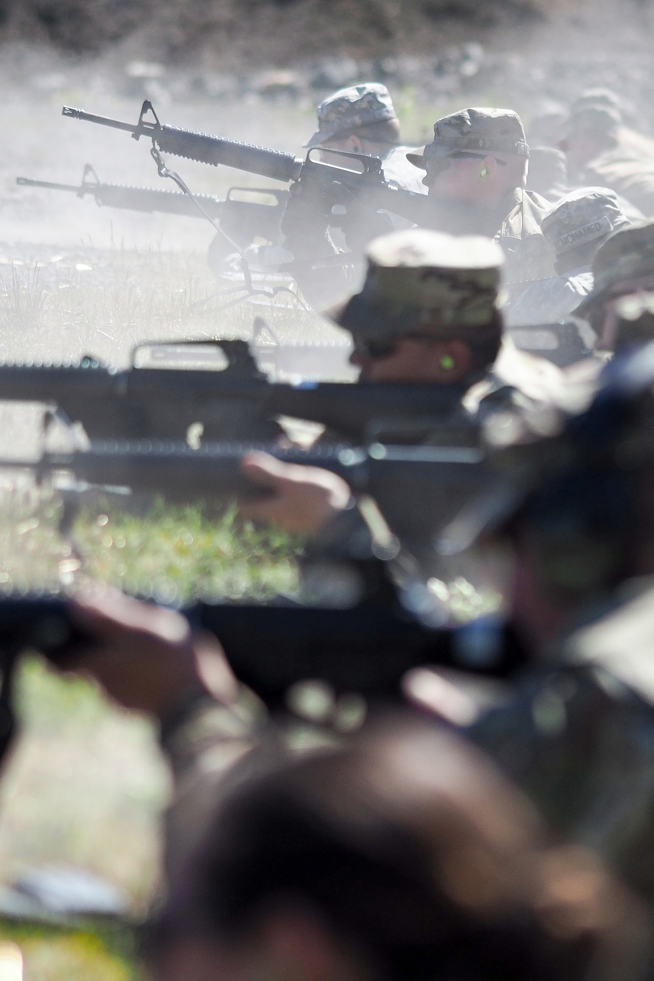 Soldiers assigned to the 98th Support Maintenance Company, 17th Combat Sustainment Support Battalion, U.S. Army Alaska, conduct known distance marksmanship at Pedneau range on Joint Base Elmendorf-Richardson, Alaska, May 31, 2017.  The SMC is a modular maintenance company that provides field maintenance support on an area basis to units in the form of allied trades support; wheeled vehicle recovery; armament; communications; electronics; special electronic devices; ground support equipment; power generation equipment; utility equipment; and test, measurement, and diagnostic equipment maintenance and quality control.