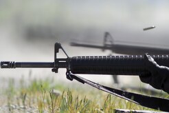 Soldiers assigned to the 98th Support Maintenance Company, 17th Combat Sustainment Support Battalion, U.S. Army Alaska, conduct known distance marksmanship at Pedneau range on Joint Base Elmendorf-Richardson, Alaska, May 31, 2017.  The SMC is a modular maintenance company that provides field maintenance support on an area basis to units in the form of allied trades support; wheeled vehicle recovery; armament; communications; electronics; special electronic devices; ground support equipment; power generation equipment; utility equipment; and test, measurement, and diagnostic equipment maintenance and quality control.